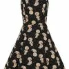 New In Banned Voodoo 50's Swing Dress Black 2 New In Banned Voodoo 50's Swing Dress Black