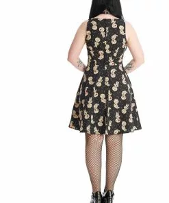 New In Banned Voodoo 50's Swing Dress Black 13 New In Banned Voodoo 50's Swing Dress Black