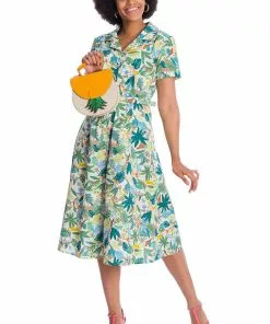 Banned Forest 50's Swing Dress Ivory New In 9 Banned Forest 50's Swing Dress Ivory New In