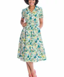 Banned Forest 50's Swing Dress Ivory New In