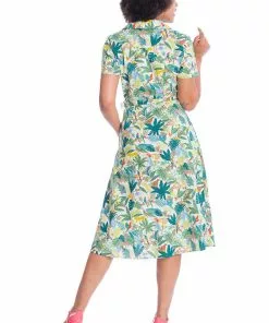 Banned Forest 50's Swing Dress Ivory New In 8 Banned Forest 50's Swing Dress Ivory New In