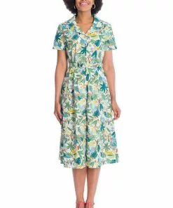 Banned Forest 50's Swing Dress Ivory New In