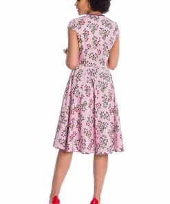 Banned Summer Berry 50's Swing Dress Lilac Purple New In