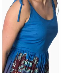 New In Banned Tropical 50's Swing Sundress
