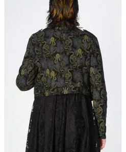 Banned Slither Snakes 60's Biker Jacket Black 9 Banned Slither Snakes 60's Biker Jacket Black