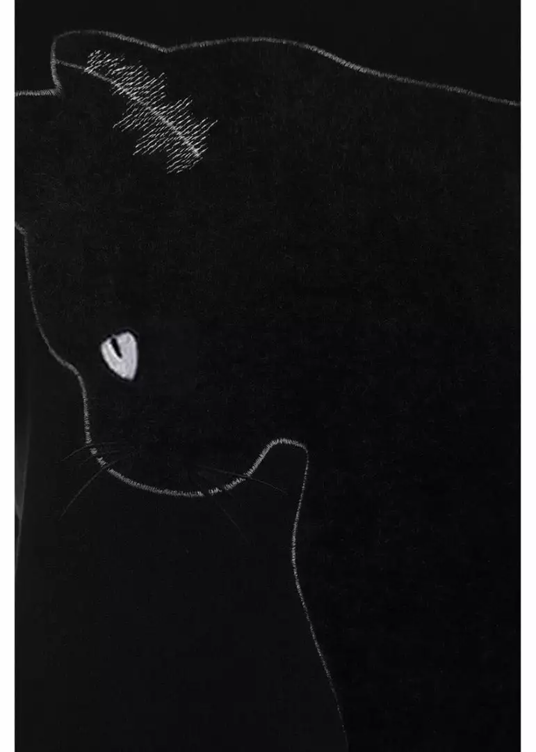 Banned Sabrina Cat Jumper Black New In 4 Banned Sabrina Cat Jumper Black New In