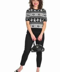 Banned Ghost Delight 50's Jumper White 12 Banned Ghost Delight 50's Jumper White