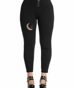 Banned Galathea Moon 80's Leggings Black