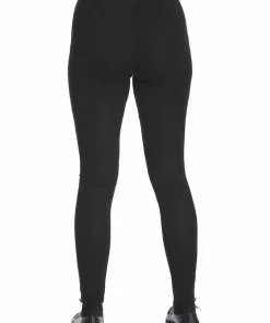 New In Banned Spell On Me Cat Leggings Black