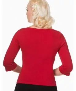 Banned Addicted Sweater Red New In