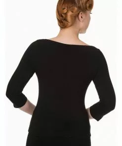 New In Banned Modern Love 50's Top Black 5 New In Banned Modern Love 50's Top Black