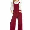 New In Banned Day Dreaming 40's Dungarees Burgundy 1 New In Banned Day Dreaming 40's Dungarees Burgundy