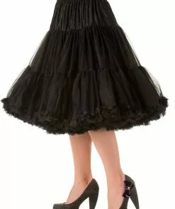 Banned 50's Petticoat Long Black