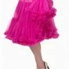 New In Banned 50's Petticoat Long Hot Pink 2 New In Banned 50's Petticoat Long Hot Pink
