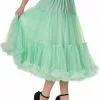New In Banned 50's Petticoat Long Mint Color
