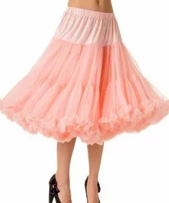 Banned 50's Petticoat Long Pink