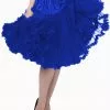 Banned 50's Petticoat Long Royal Blue New In