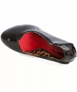 Banned Bettylou Heart 50's Patent Heels Black 9 Banned Bettylou Heart 50's Patent Heels Black