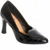Banned Winter Romance Heart 60's Pumps Black