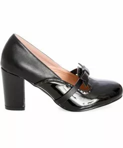 Banned My Sharona 60's Heels Black