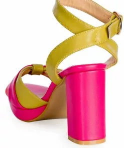 Banned Escapism Cameron 70's Sandals Pumps Pink