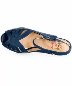 Banned Regatta Kelly Lee 40's Sandals Pumps Navy 8 Banned Regatta Kelly Lee 40's Sandals Pumps Navy