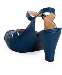 Banned Regatta Kelly Lee 40's Sandals Pumps Navy 9 Banned Regatta Kelly Lee 40's Sandals Pumps Navy