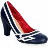 New In Banned Nautical Kelly Lee Sailor 50's Pumps Navyblue 2 New In Banned Nautical Kelly Lee Sailor 50's Pumps Navyblue