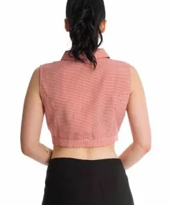 Banned Cherry Skull Up 50's Blouse Red New In