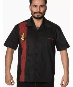 New In Banned Men Ellie Bowling Shirt
