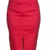 New In Banned Love Me Every Day 50's Pencil Skirt Red 2 New In Banned Love Me Every Day 50's Pencil Skirt Red