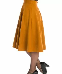 Banned I'm Yours 50's Swing Skirt Tan Brown New In 6 Banned I'm Yours 50's Swing Skirt Tan Brown New In