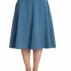 Banned Summer Staple 50's Swing Skirt Blue New In 2 Banned Summer Staple 50's Swing Skirt Blue New In
