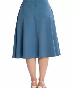 Banned Summer Staple 50's Swing Skirt Blue New In 8 Banned Summer Staple 50's Swing Skirt Blue New In