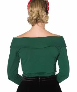 Banned Bardot Love 50's Top Green New In