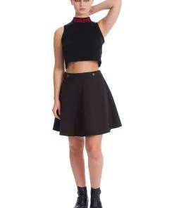 New In Banned End Of Time 80's Top Black 7 New In Banned End Of Time 80's Top Black