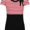New In Banned Candy Stripe Sailor 40's Top Red 1 New In Banned Candy Stripe Sailor 40's Top Red