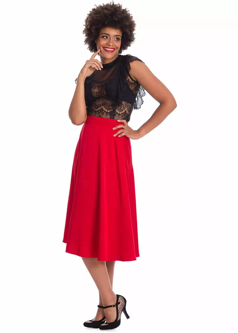 Banned Romance Lace 40's Top Black 6 Banned Romance Lace 40's Top Black