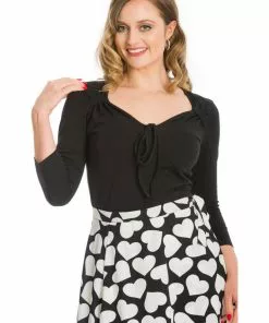 Banned Dream Big Jersey Top Black