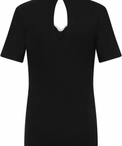 Banned Skeleton Heart Top Black New In