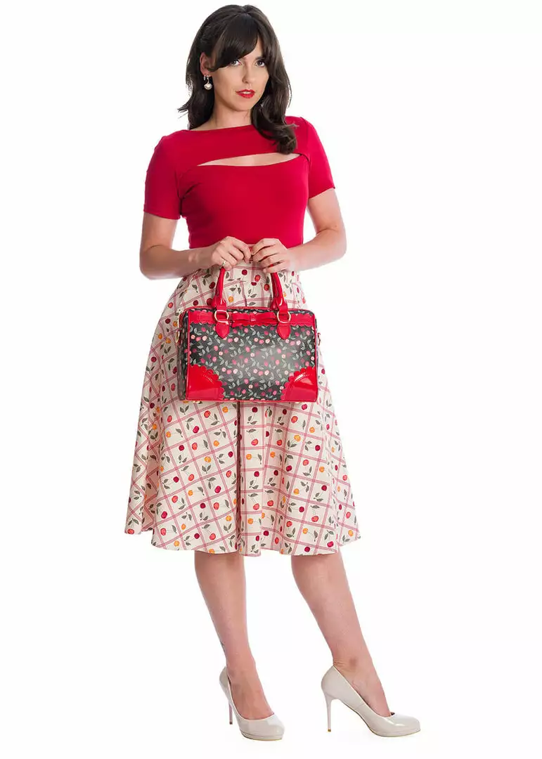 New In Banned Rose Top Red 5 New In Banned Rose Top Red