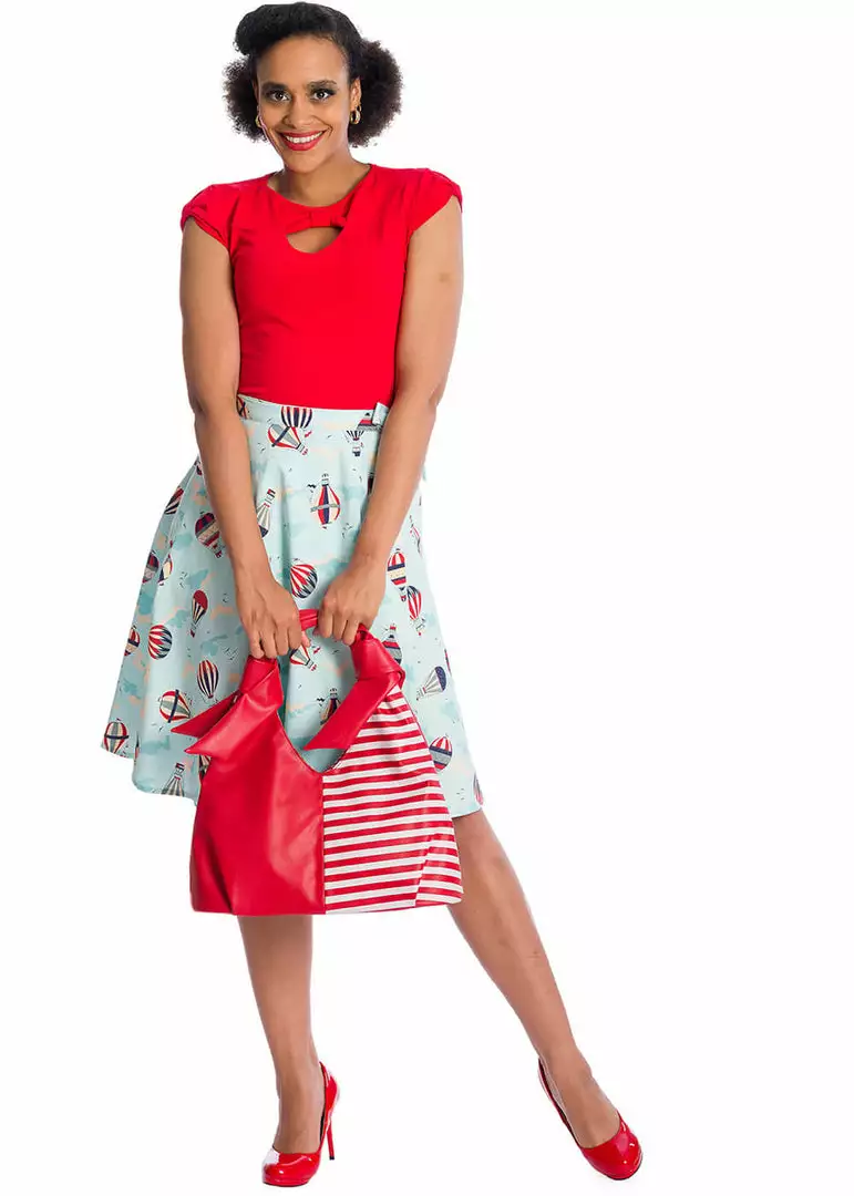 Banned Be Free 50's Top Red 5 Banned Be Free 50's Top Red