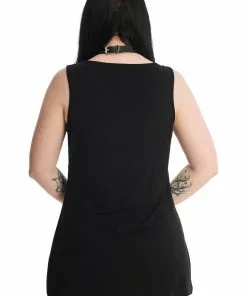 New In Banned Ishtar Skeleton Rose T-Shirt Black 7 New In Banned Ishtar Skeleton Rose T-Shirt Black