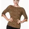 Banned Rocky 50's Jumper Leopardprint New In 1 Banned Rocky 50's Jumper Leopardprint New In