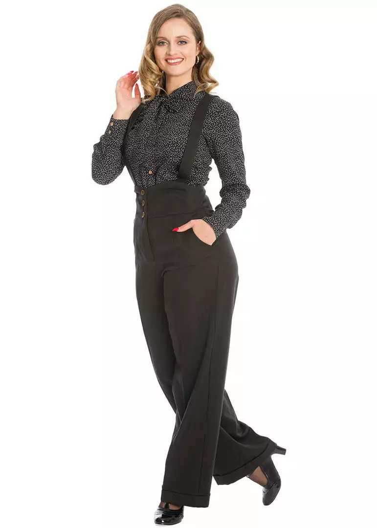 Banned Her Favorites 40's Trousers Black 6 Banned Her Favorites 40's Trousers Black
