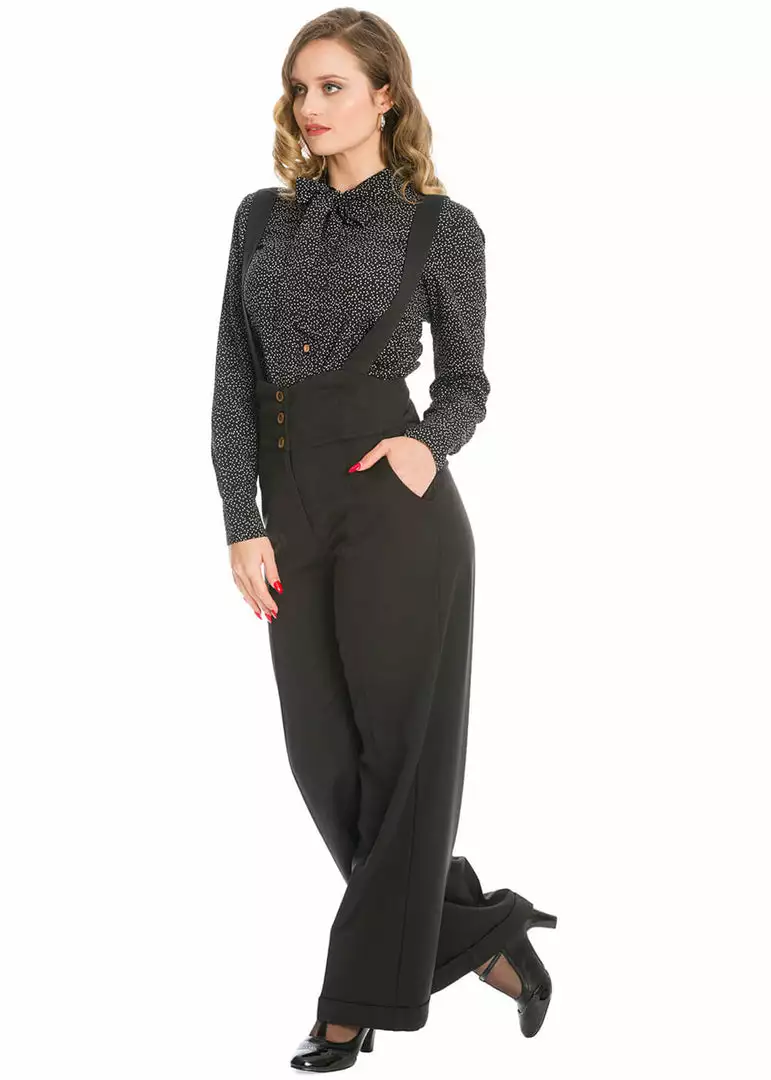 Banned Her Favorites 40's Trousers Black 5 Banned Her Favorites 40's Trousers Black