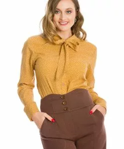 Banned Her Favorites 40's Trousers Brown New In 11 Banned Her Favorites 40's Trousers Brown New In