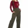Banned Her Favorites 40's Trousers Green New In