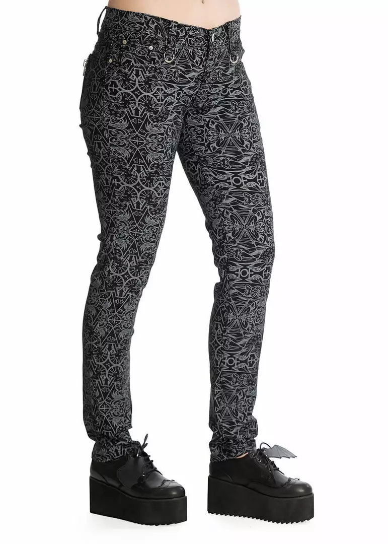 Banned Amira Occult 80's Trousers Black 5 Banned Amira Occult 80's Trousers Black