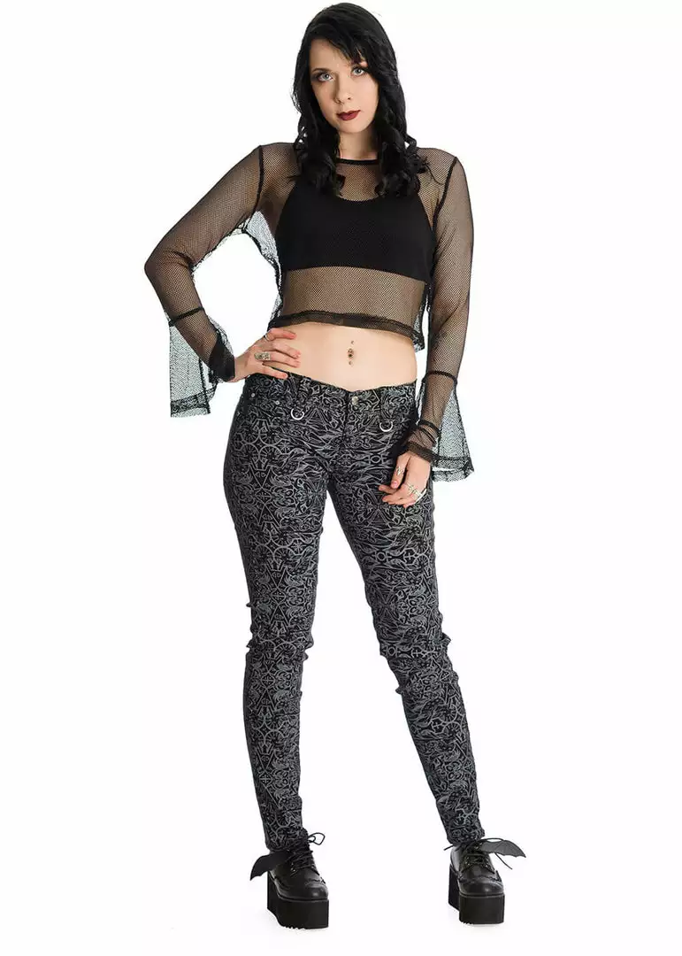 Banned Amira Occult 80's Trousers Black 8 Banned Amira Occult 80's Trousers Black